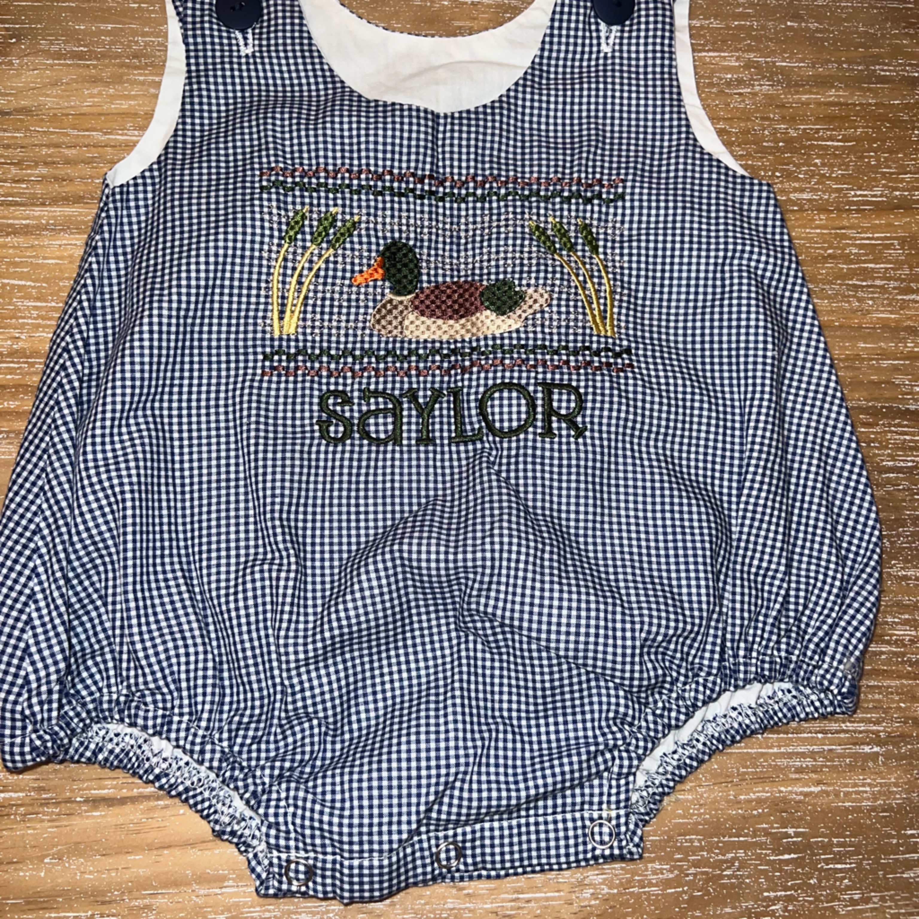 Monogrammed Bubble
